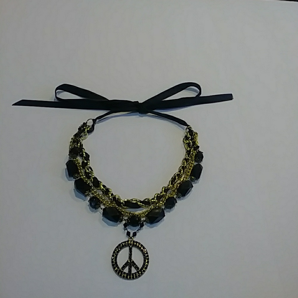 Ribbon Tie Necklace